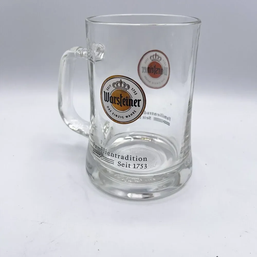 Warsteiner German Beer Glass Stein Mug 0.3 Liter
